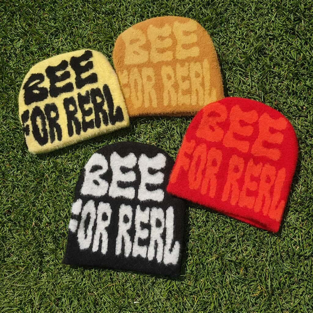Bee Fur Real Beanie
